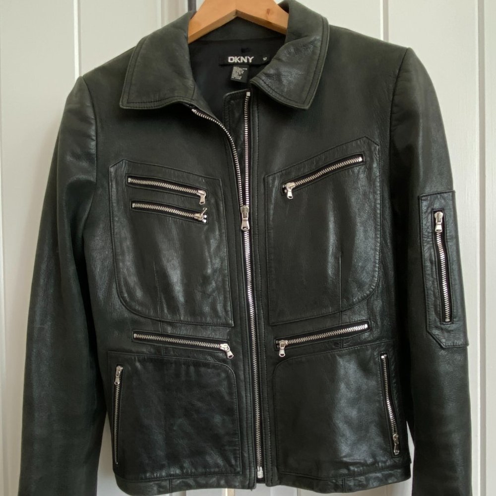 Designer Leather Moto Jacket
